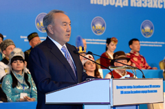 «…в нашем обществе, где люди живут дружно и душа в душу, мир всегда будет светлым и просторным»… Выступление Нурсултана Назарбаева на XXI сессии Ассамблеи народа Казахстана