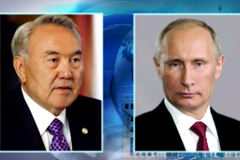 Пульс сотрудничества… Владимир Путин и Нурсултан Назарбаев обсудили пути выхода из украинского кризиса