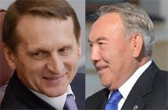 Вопреки санкциям... Назарбаев в беседе со спикером ГД отметил рост объемов торговли с Россией